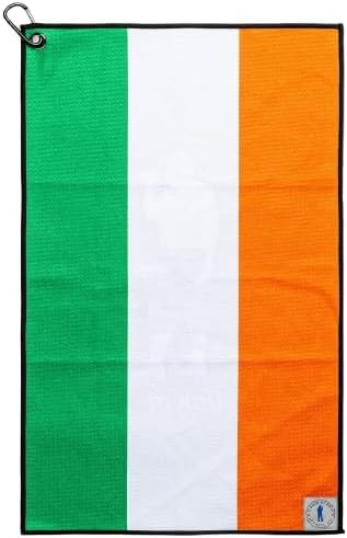 Towel High Performance Golf Club Membership - Funny Golf Towel for Men - Irish Flag Irish Flag Towel