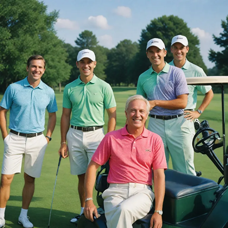 Add humor to your game with stylish and funny golf shirts for men