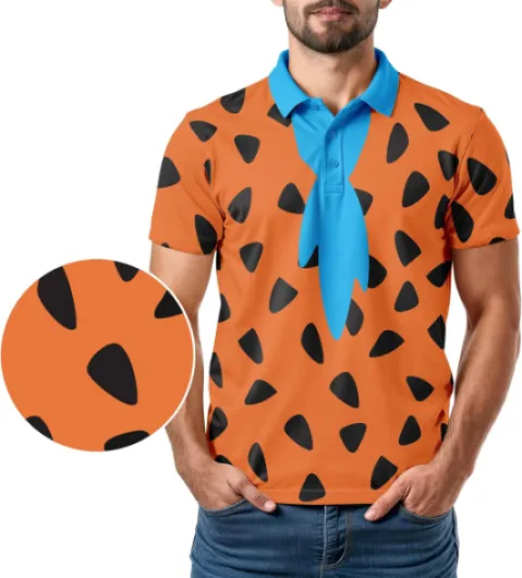 Funny Parody Golf Polo Shirt – Fun Movie Performance Quick Dry UPF Sun Protection Moisture Wicking Casual Wear Shocker Golf Large Fred