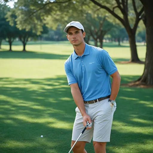 Elevate your game with the finest golf polo shirts for luxury golfers