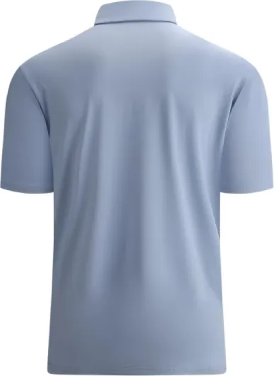 Mens Golf Shirt Moisture Wicking Quick-Dry Solid Short Sleeve Polo Shirts for Men Large Lt Blue 09