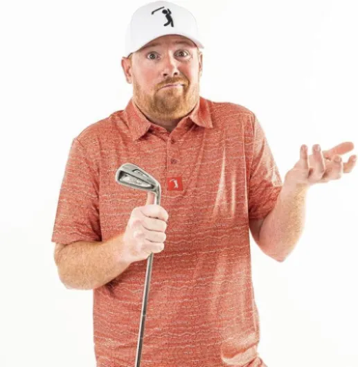 Golf Swing Thoughts Polo Large Mixed