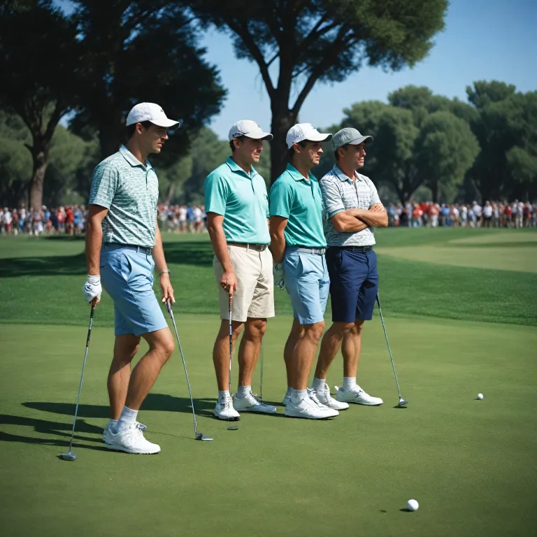 Embracing bold style with wild golf apparel on the course