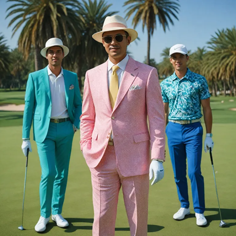 The most outrageous golf outfits seen on luxury courses