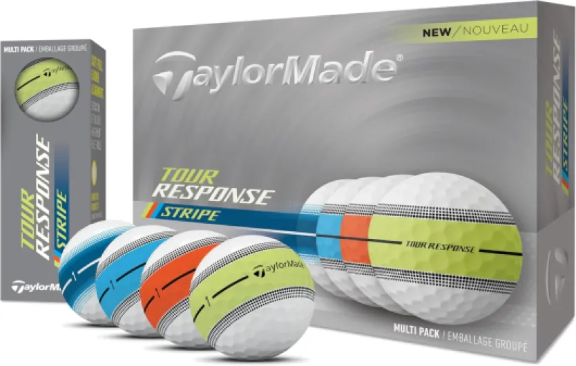 New Tour Response Stripe 25 Golfbälle Multi-coloured