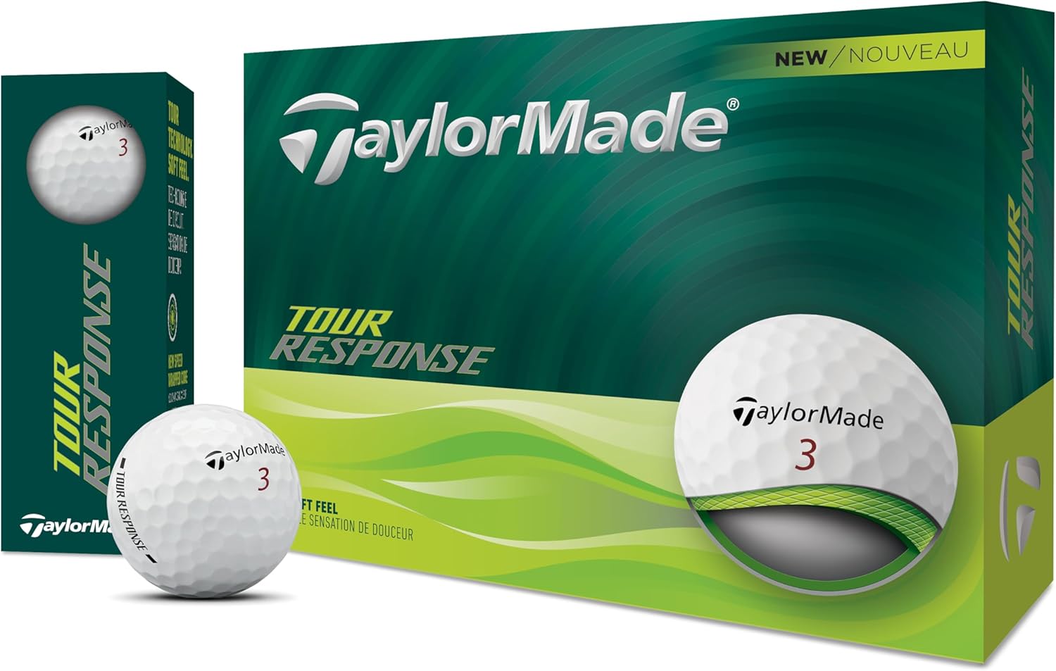2025 Golf Tour Response White Golf Balls