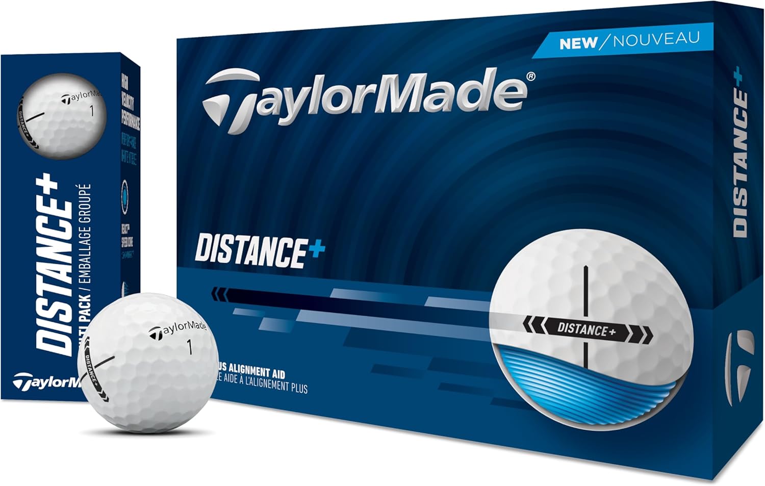 2025 Golf Distance+ Golf Balls TM25 Distance + GLB dz