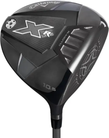 Golf XR Complete Set Black/Silver Right Graphite, Standard Length Light