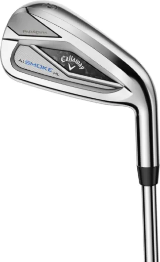 Golf Paradym AI Smoke High Launch Iron Set Left Steel Regular 4-PW,AW