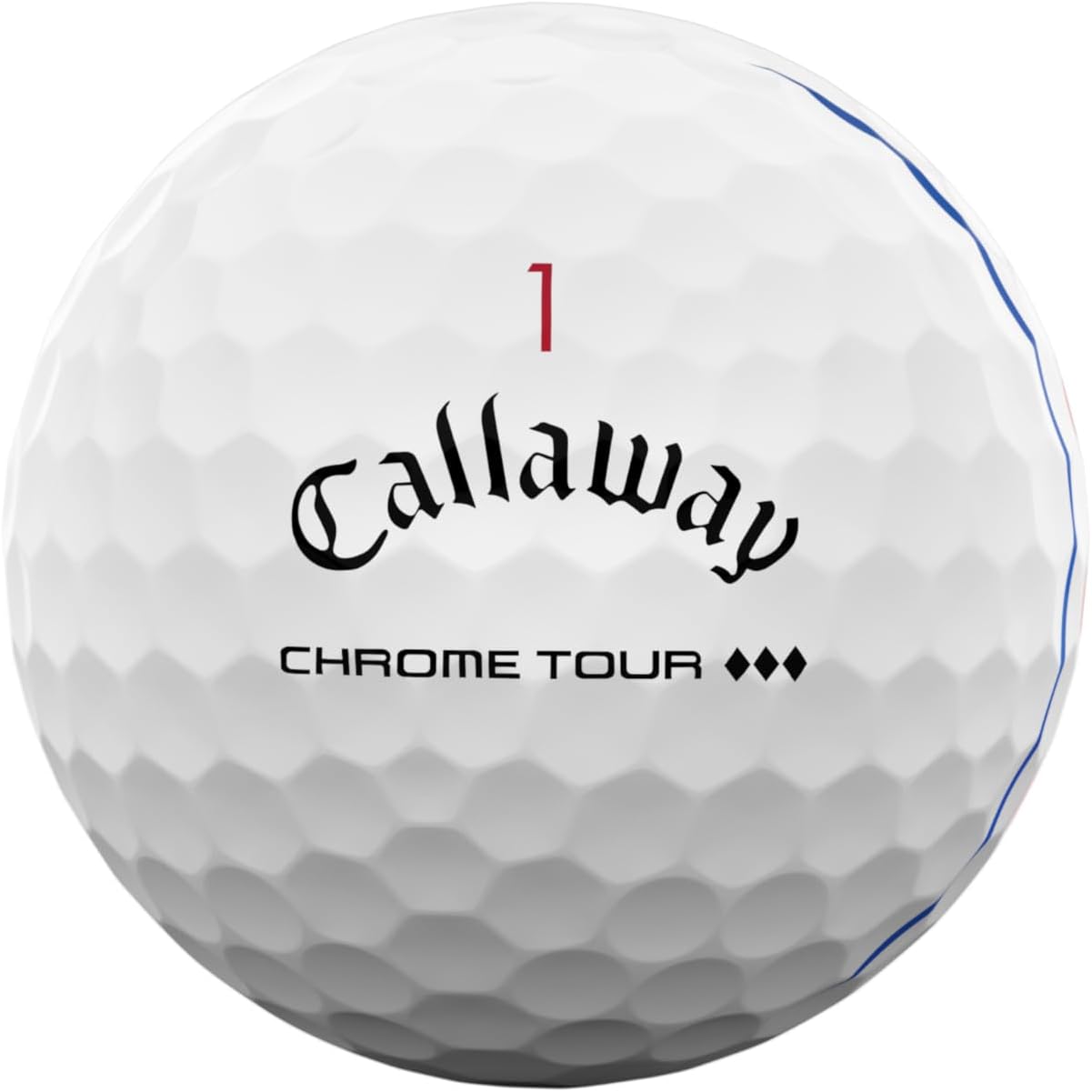 Golf Chrome Tour Triple Diamond Golf Ball Triple Track