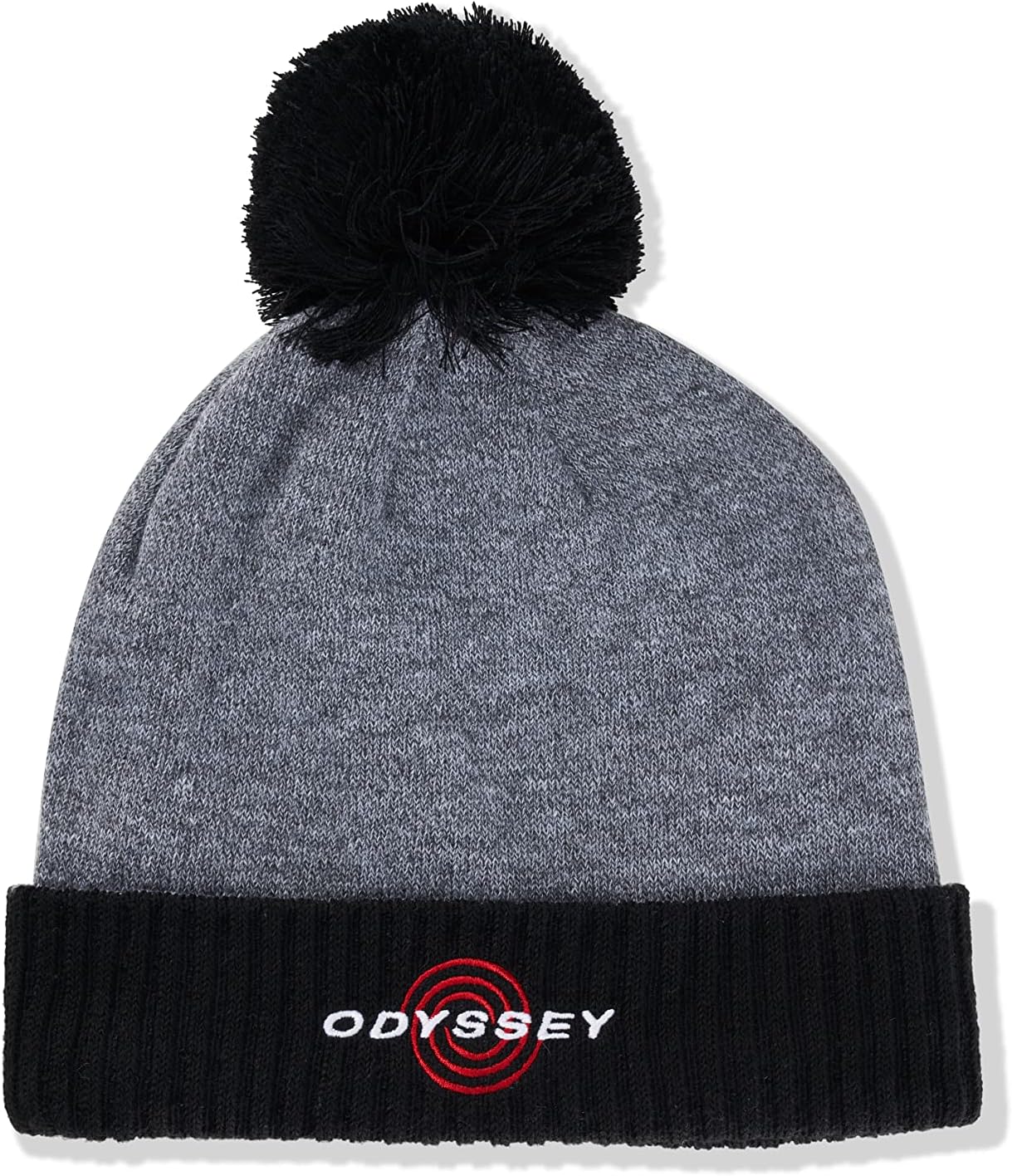 Men's Mens Pom Pom Beanie 23 Beanie Hat One Size Grey/Black