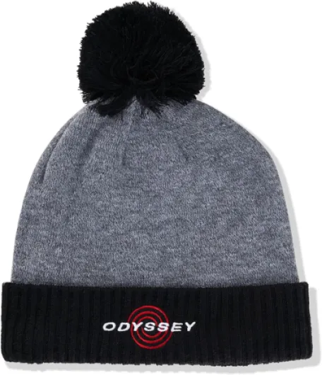 Men's Mens Pom Pom Beanie 23 Beanie Hat One Size Grey/Black