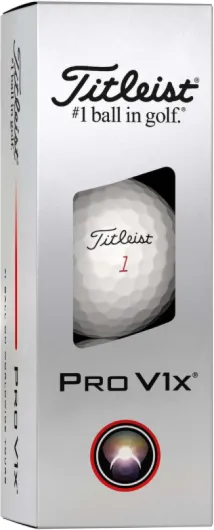 Pro V1x Golf Ball, Pack of 12 White (Std Play Number #1-4)