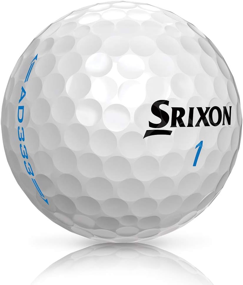 AD333 Golf Balls (One Dozen) (2017/18 Version) Soft White Single