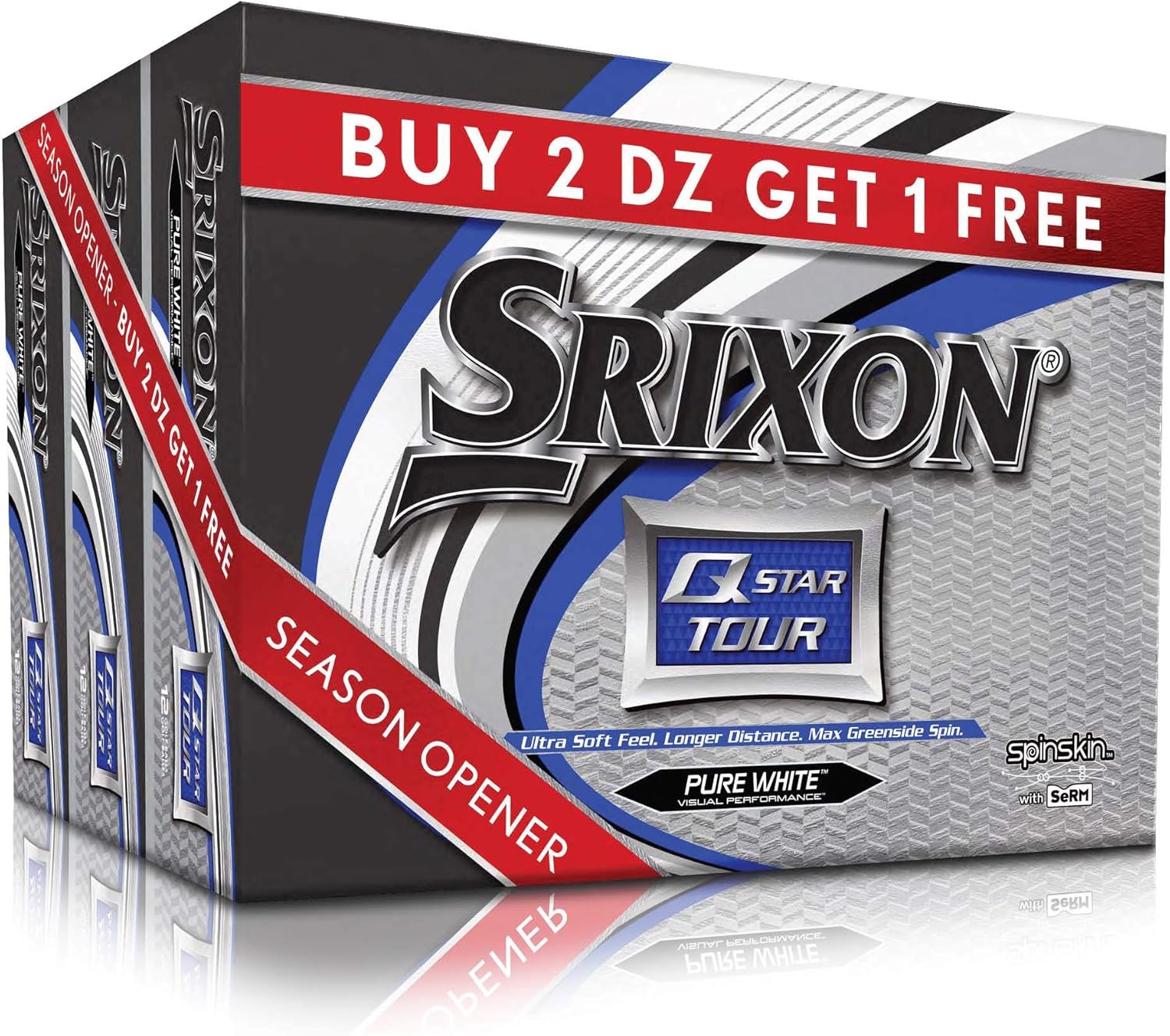 Men's Q-Star Three dozen White