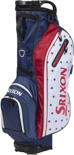US OPEN - Major Limited Edition Stand Golf Bag - 4 Club Divider - 5 Zipper Pockets including a Velour-lined Valuable and an Insulated Coller Pocket - Comfort Mesh Hip Pad - 2.5 Kg