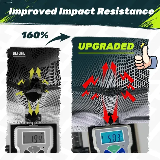 SAPLIZE Ultra-Stable Golf Practice Net with Noise-Reducing Target Cloth, Hitting Mat, Tees, Balls and Sand bags golf net