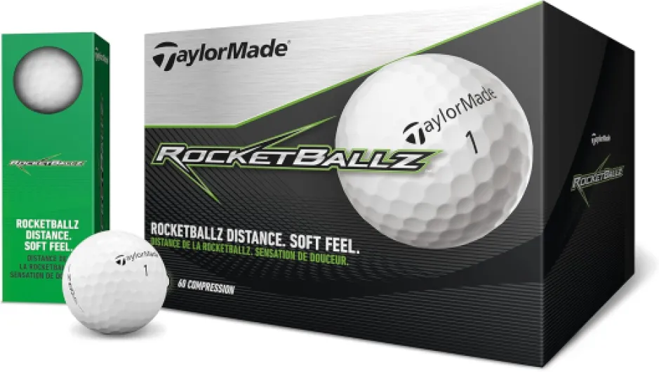 RBZ Soft Golf Balls White 36 Pack Single