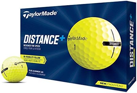 Golf 2021 Distance+ Golf Balls Yellow Distance+ Golf Balls