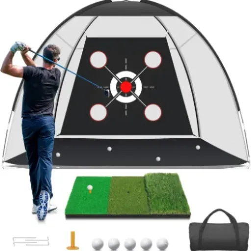 Golf Net with Practice Mat Review: A Practical Choice for At-Home Golf Training