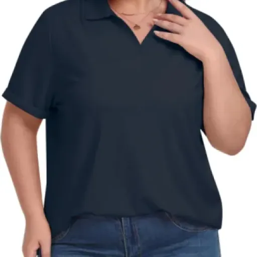 MoFiz Women's Plus Size Golf Polo Review: A Comfy and Versatile Wardrobe Staple