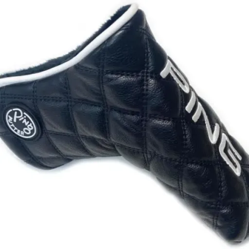 Ping Universal Quilted Premium Leather Black Putter Headcover Review: Solid Protection for Your Putter