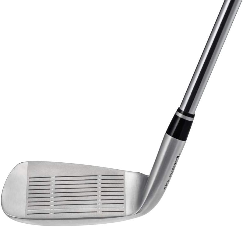 Golf Chipper Club for Men,Golf Wedge 35,45,55,60 Degree,Right & Left Handed 35 Inch Right 55 Degrees Stainless Steel Regular Black