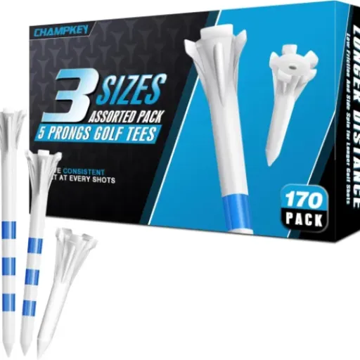 CHAMPKEY Professional Golf Tees Review: Solid Option for Every Golfer