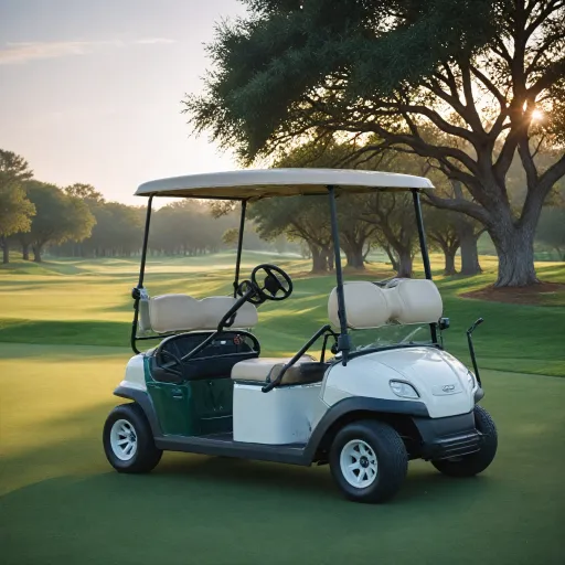 Elevating your game with a club car golf cart: the ultimate luxury on the course