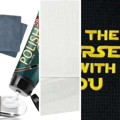 Ranking of the 15 best microfiber Golf Towels (2026)