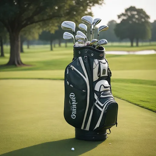 Ask Echo golf bag elegance for quiet, organized luxury rounds
