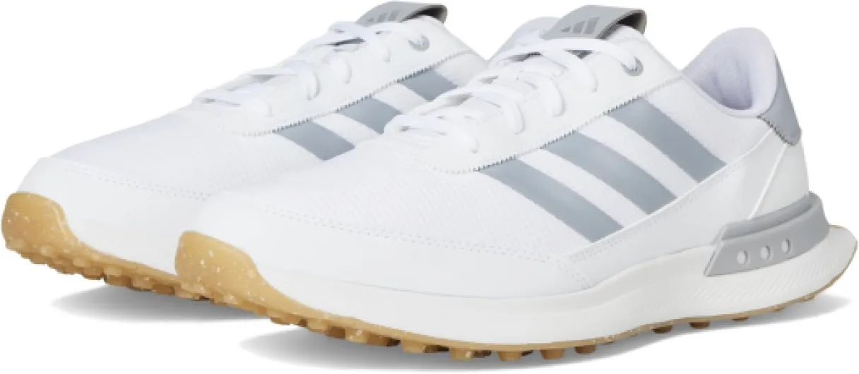 Men's S2g Spikeless 24 Golf ShoesGolf Shoe 9 UK Footwear White Halo Silver Gum 4
