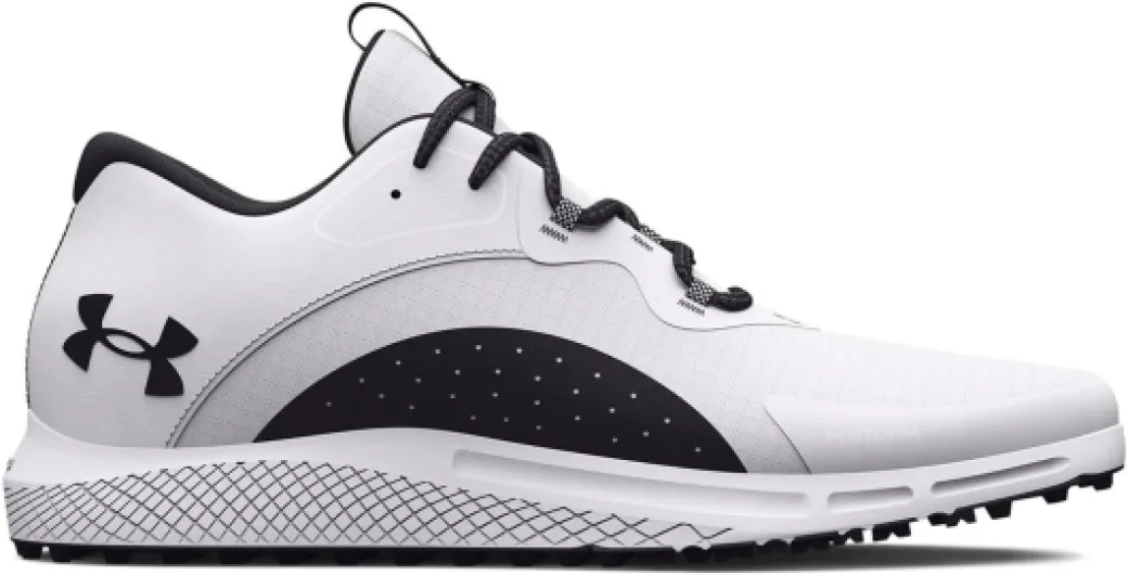 Charged Draw 2 SL Mens Golf Shoes 10 UK 100 White Black Black