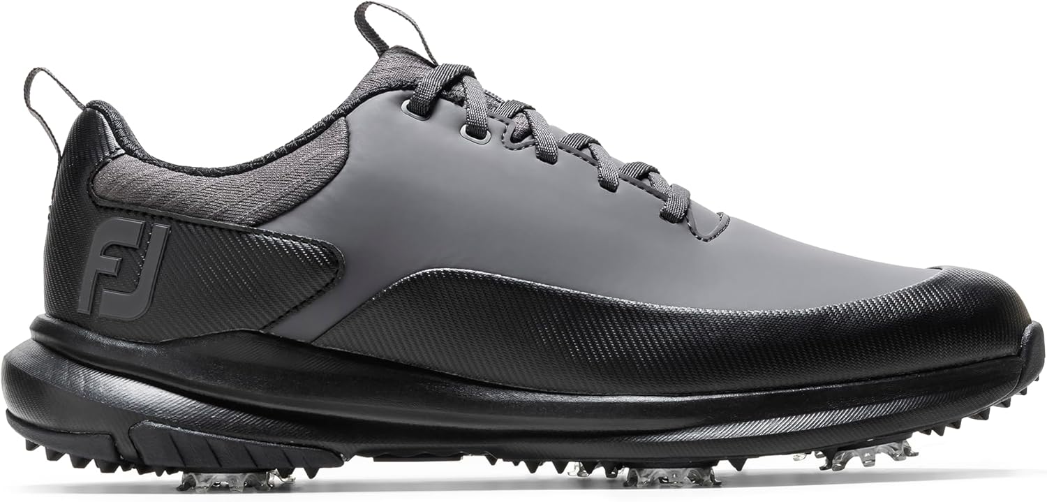 Men's Tour RivalGolf Shoe 9 UK Charcoal Grey Black