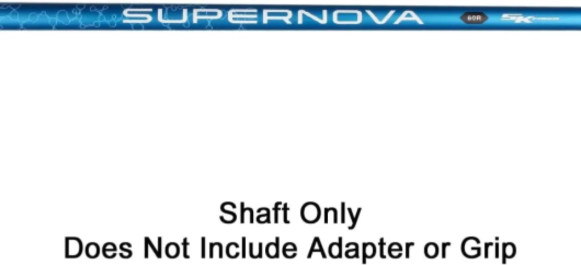 Supernova Graphite Driver/Fairway Wood Golf Shafts (Choose Weight and Flex) 50 Gram, Senior Flex