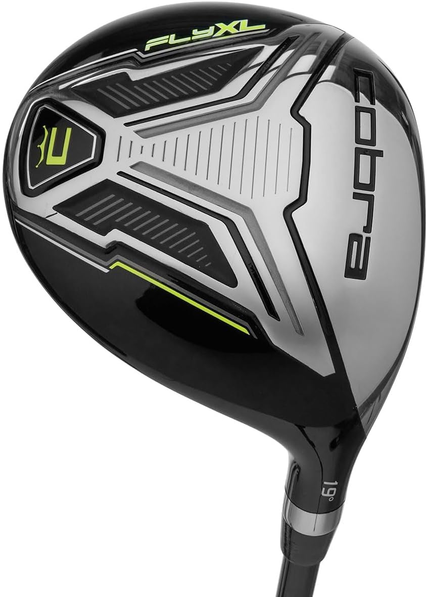 COBRA Fly XL Steel Golf Package Set - Complete Golf Set With Stand Bag - Driver - Fairway Wood - Hybrid - Iron Set - Putter