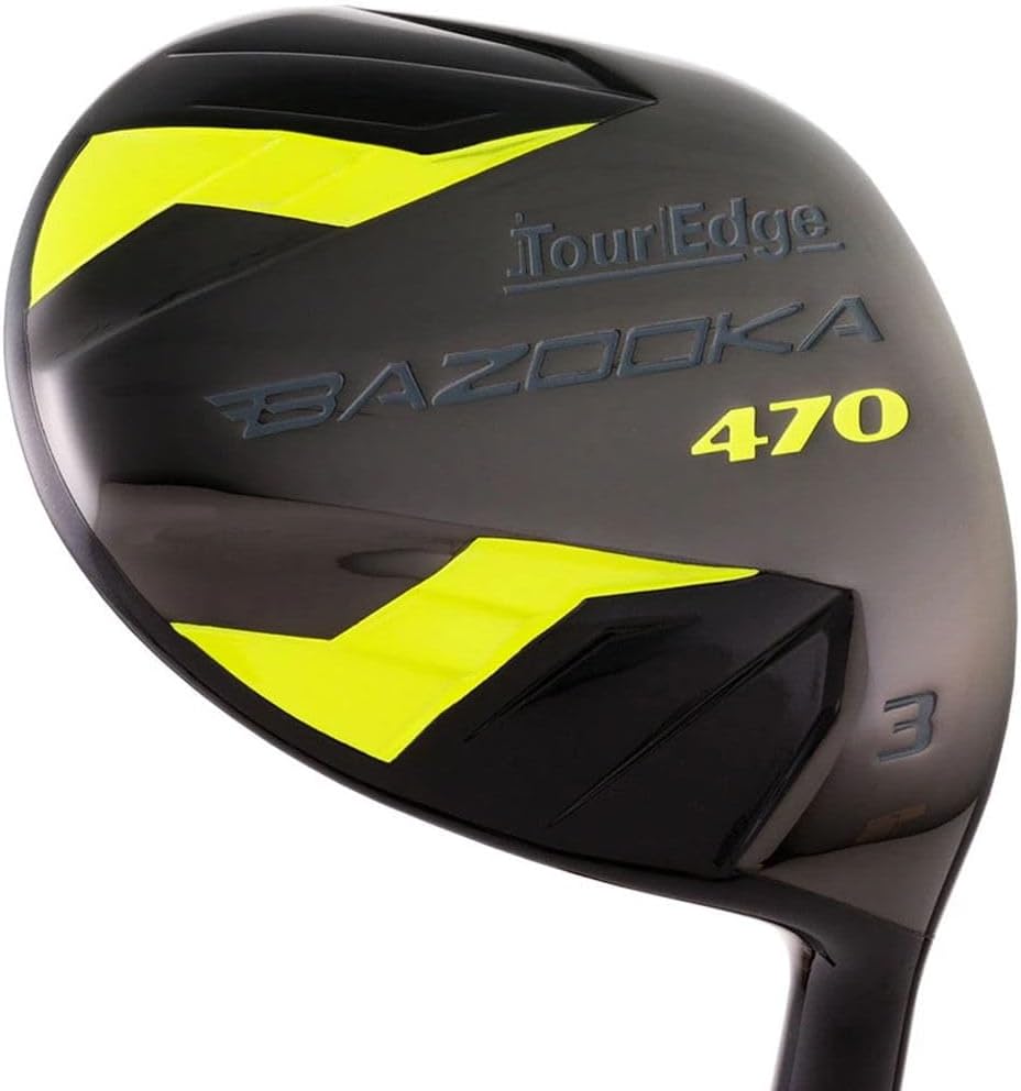 Tour Edge Bazooka 470 Complete Set (19 Pieces, Steel Uniflex) Black