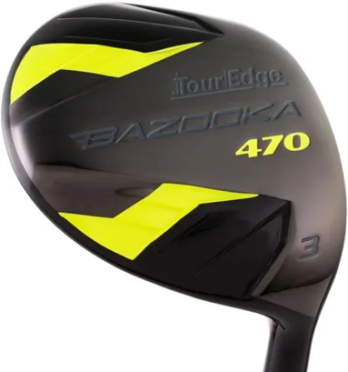 Tour Edge Bazooka 470 Complete Set (19 Pieces, Steel Uniflex) Black