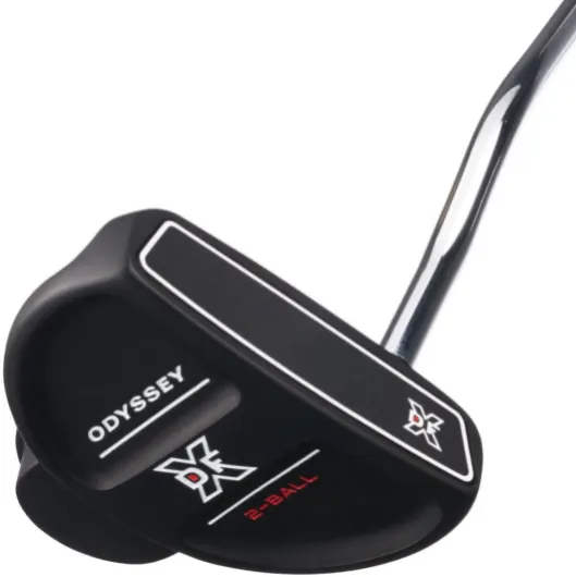 Odyssey Golf DFX 2025 Putter Right Hand (2021) Steel 35 Inches Putter Slant Neck Pistol, Oversize Black