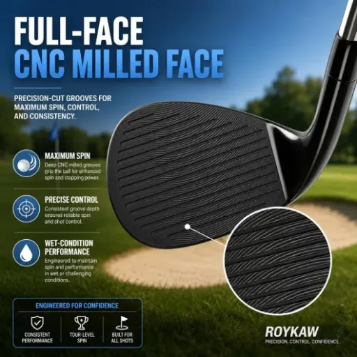 Roykaw 52/56/60 Forged Golf Wedges Review: budget-friendly full wedge setup that gets the job done