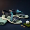 Elegant women’s golf sandals for luxury performance on and off the fairway