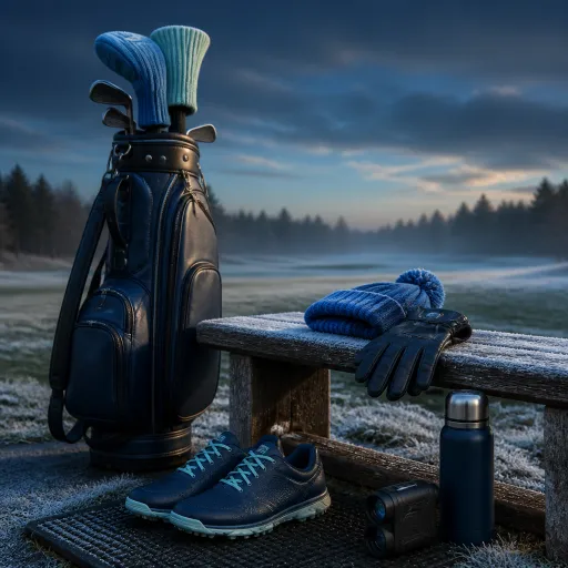 Cold weather golf gear that elevates luxury performance on the course