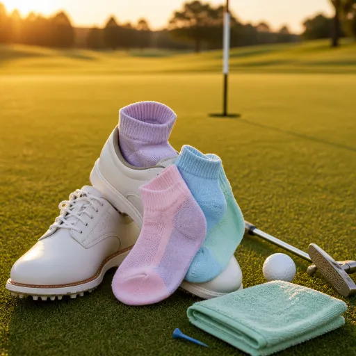 Refined comfort on the fairway: a guide to luxury womens golf socks