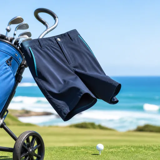 Refined mens golf shorts on sale for the discerning player